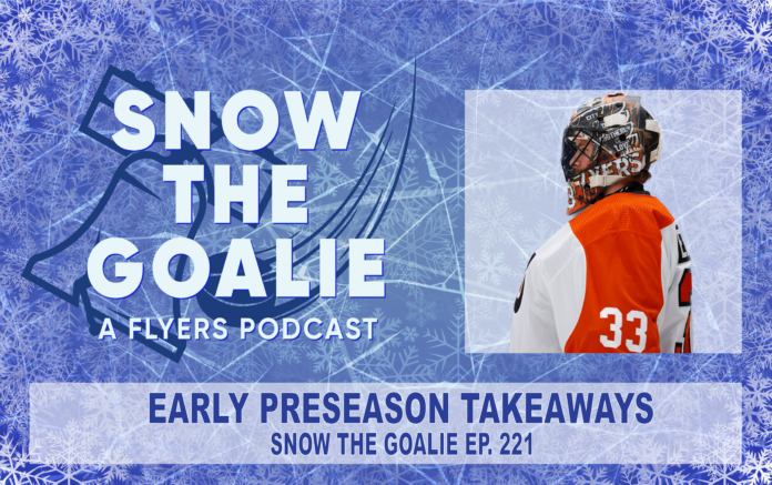 Snow the Goalie Flyers podcast