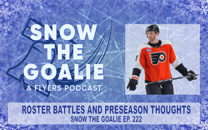 Snow the goalie flyers podcast